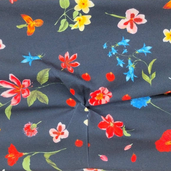 Tahari Size 6 Floral Floral Stretch Dress - Picture 4 of 11